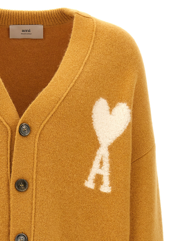 Ami De Coeur Sweater, Cardigans Yellow