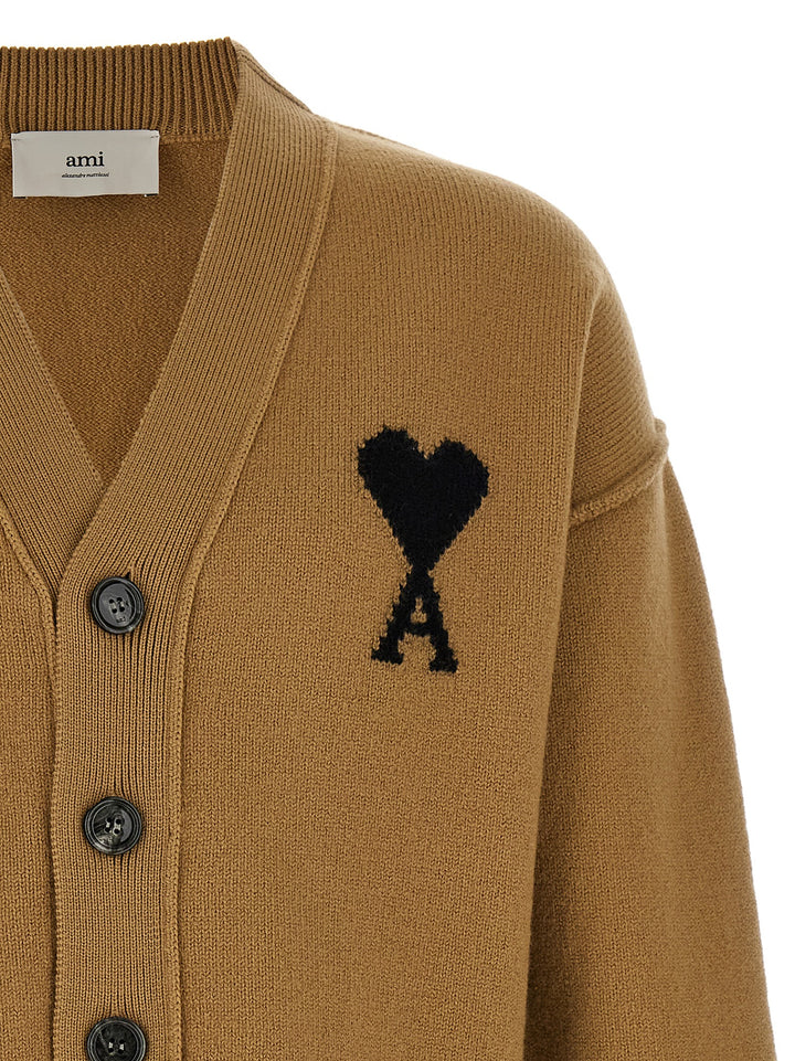 Ami Paris Ami De Coeur Sweaters and Cardigans - Beige | 43b443193f3187d8781970bca20c9d4f06a006f2