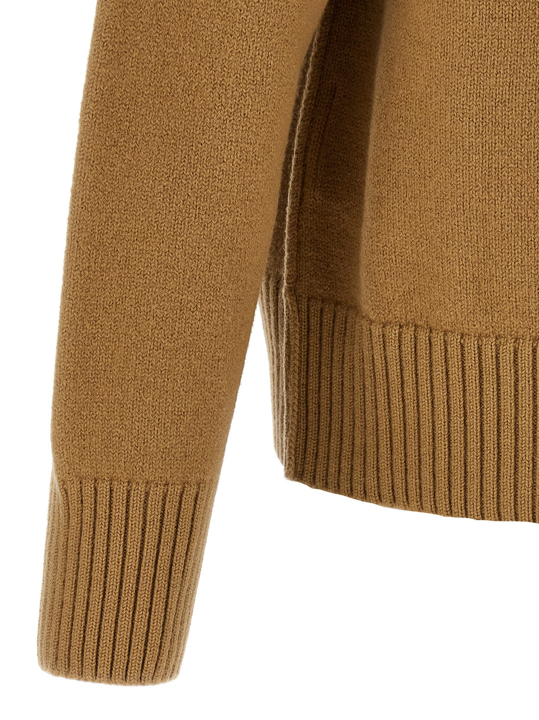 Ami Paris Ami De Coeur Sweaters and Cardigans - Beige | 975b2bb39f8cbae84dd20230cc3e0321947d5463