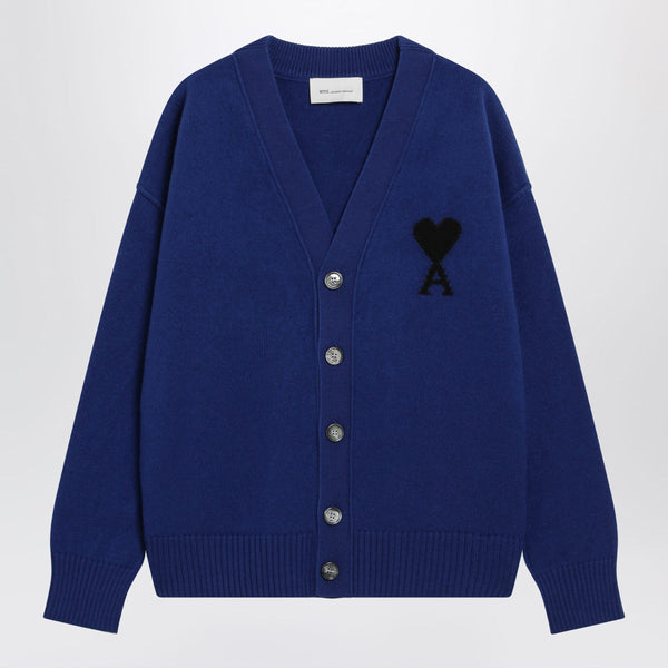 Blue Ami De Coeur Wool Cardigan