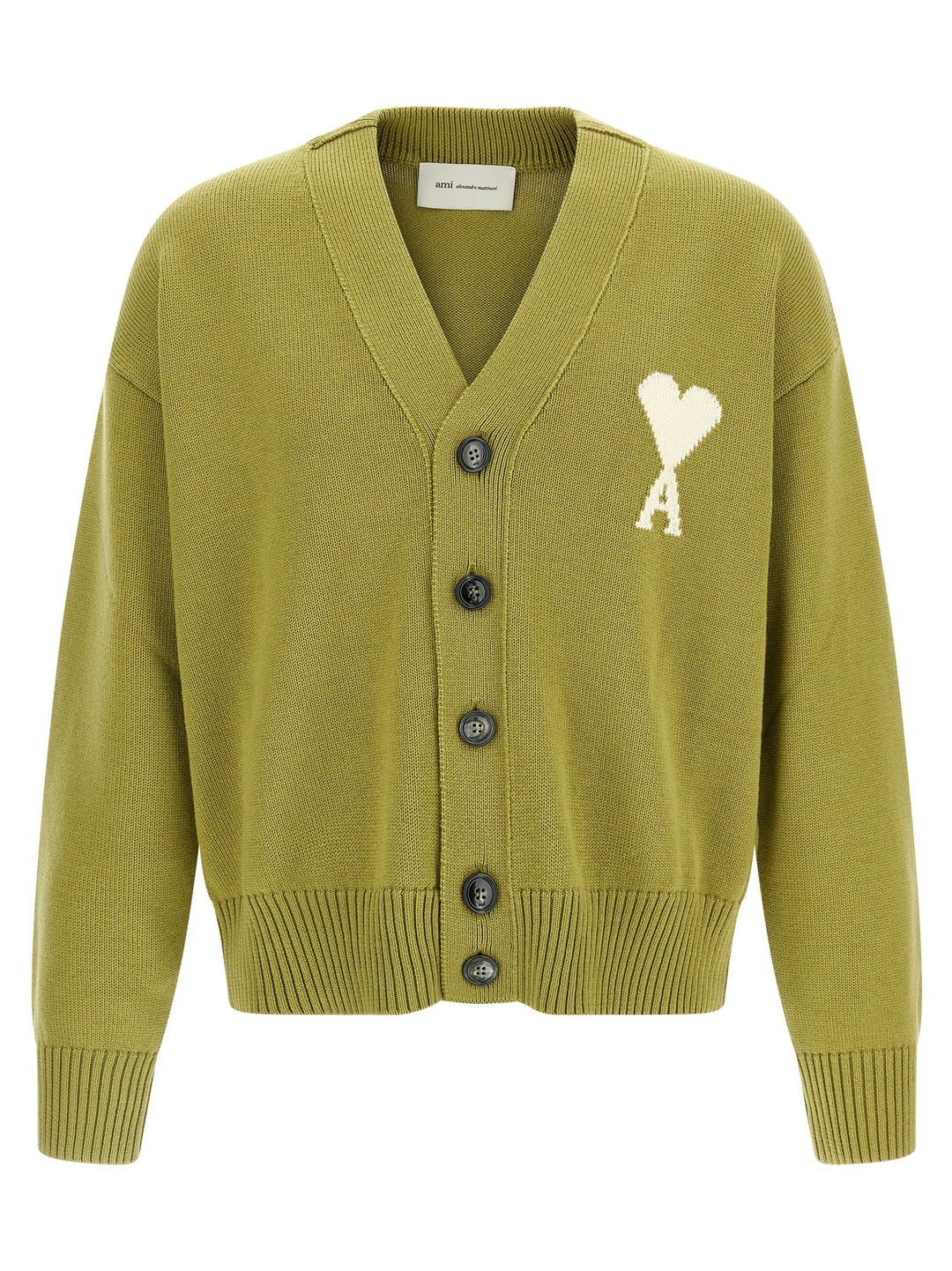 Ami Paris Ami De Coeur Sweaters and Cardigans - Green | 7cd4fa2b9ee33f2fee025782ba34b5886d9b9093
