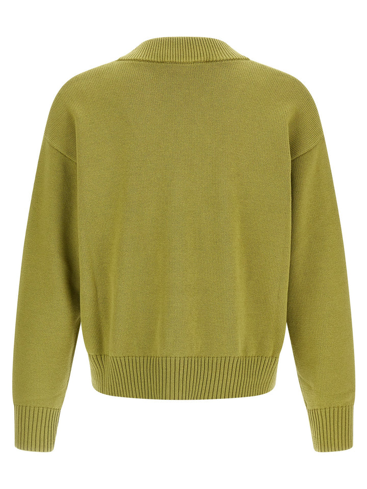 Ami Paris Ami De Coeur Sweaters and Cardigans - Green | ea72b64b014a3d1aea236fe4f8577ccbe1a0e2d2