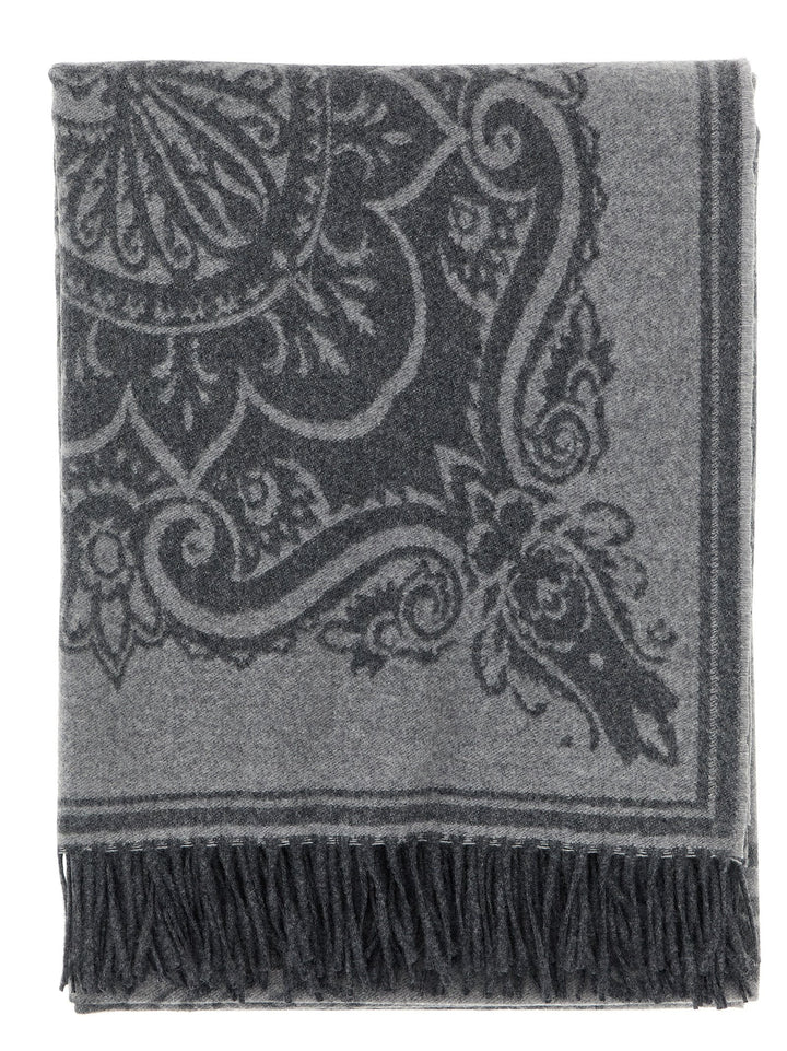 Etro Home Alocasia Bedroom linen and nightwear - Gray | 601c6f423507cc7989581785a1c65b172f5b9c30