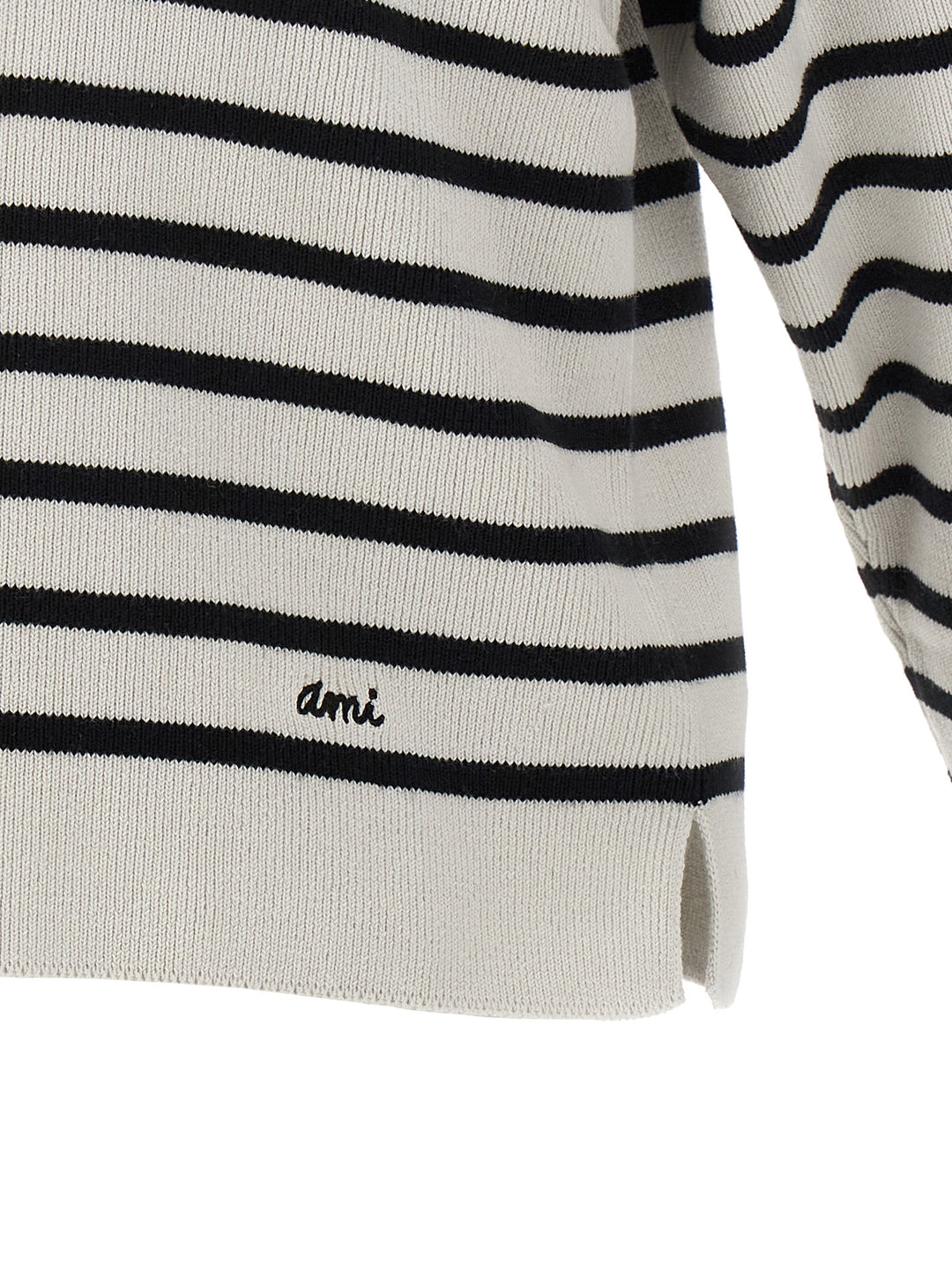 Ami Sailor Sweater, Cardigans White/Black