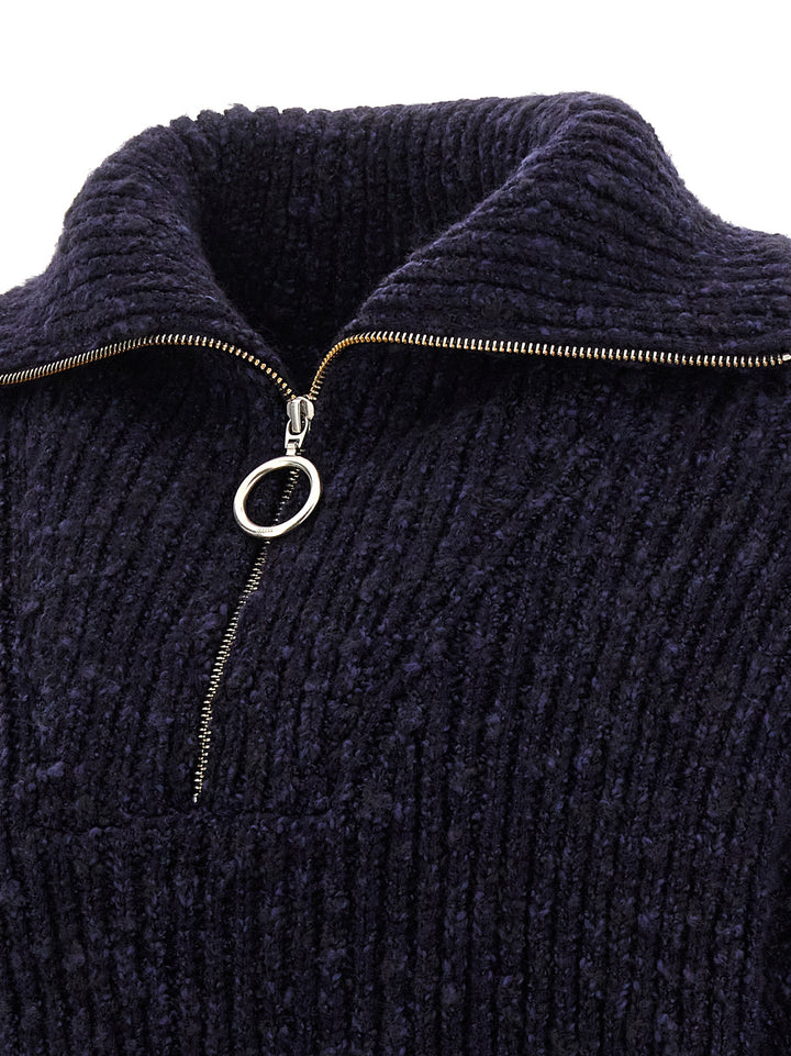 Half Zip Sweater Sweater, Cardigans Blue