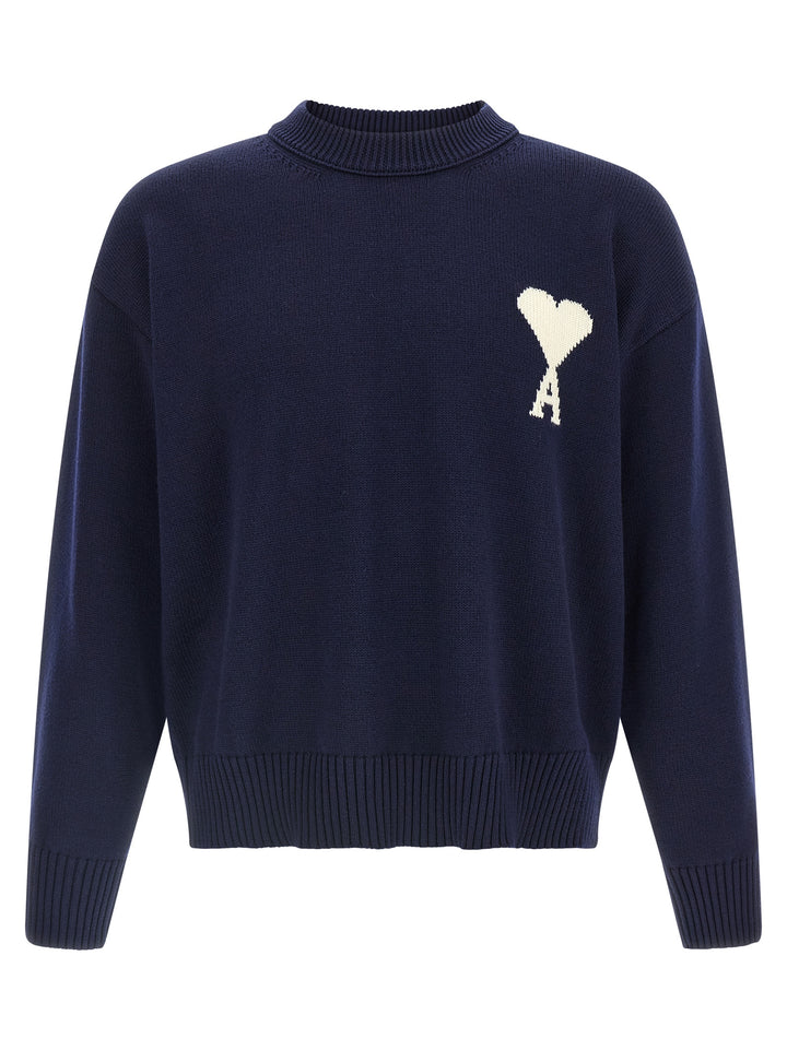 Ami Paris Ami De Coeur Sweaters and Cardigans - Blue | 00d08318675fe014296c7b77676b5b9da8c5834f