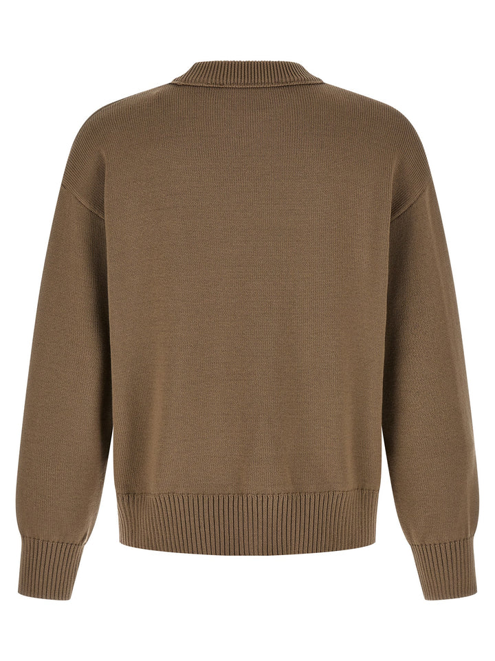 Ami Paris Ami De Coeur Sweaters and Cardigans - Beige | be53f82d1a63867b8ad11109556854eaa3788baf