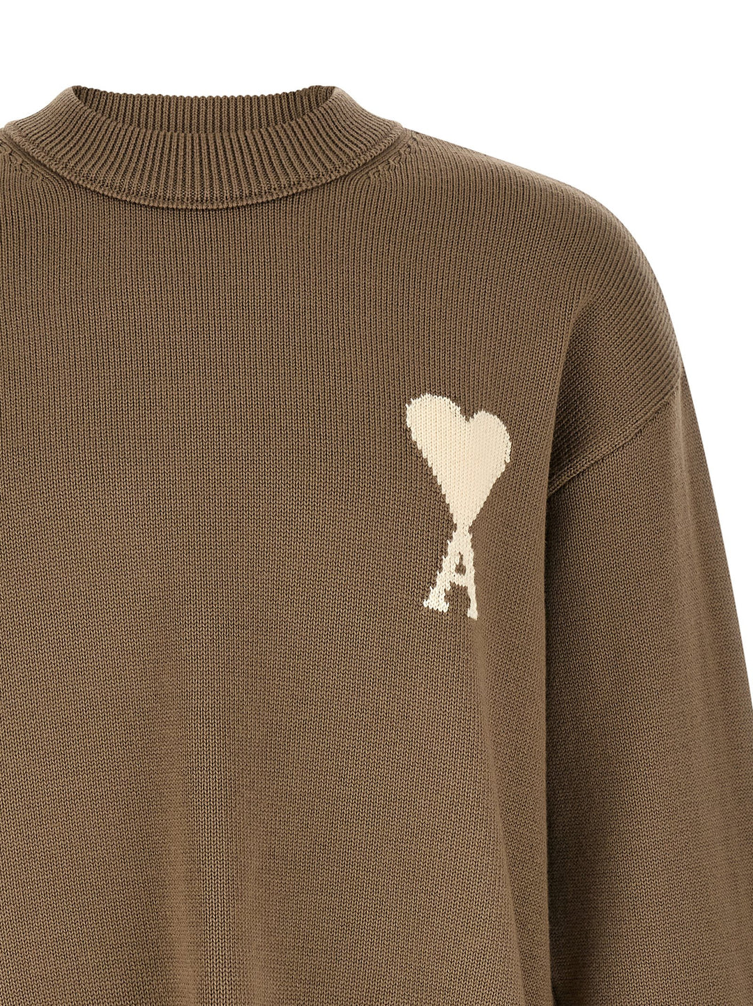 Ami Paris Ami De Coeur Sweaters and Cardigans - Beige | a077906dd7da19b0e12314844947669668b1eee1