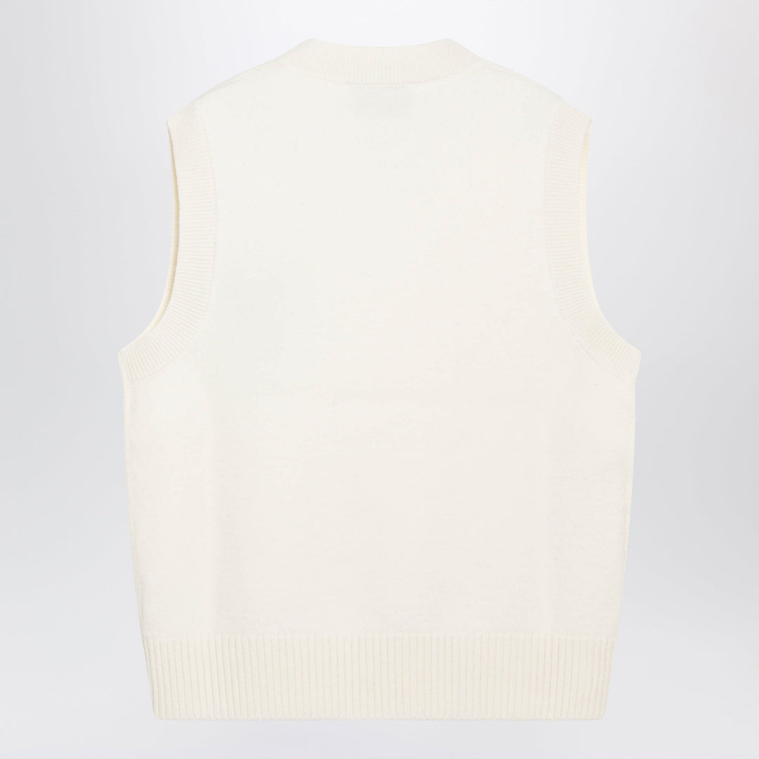 Ami Paris Vests - White | 8d8825c7903c765bceac70d451a7fa63924dfa03
