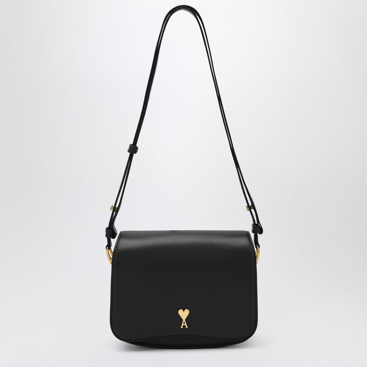 Ami Paris Paris Paris Black Calfskin Bag