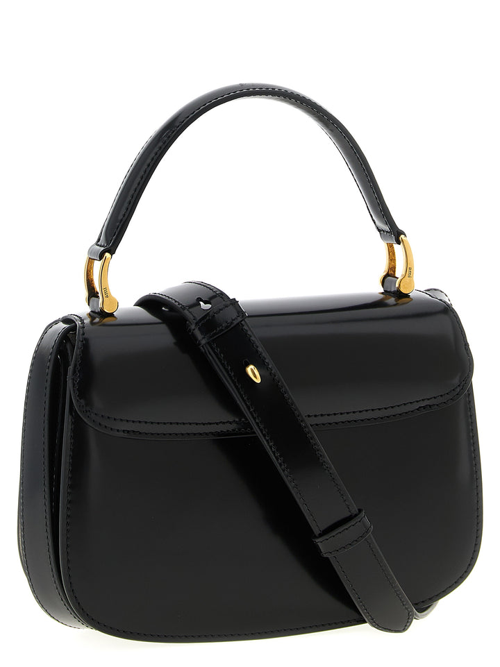 Ami Paris Paris Paris Hand Bags - Black | 6db29a45b324d96fd7a8011bca9b4c4acd942ad8