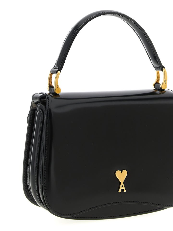 Ami Paris Paris Paris Hand Bags - Black | a77b43365d5c373b853d79d62312facb65a23521