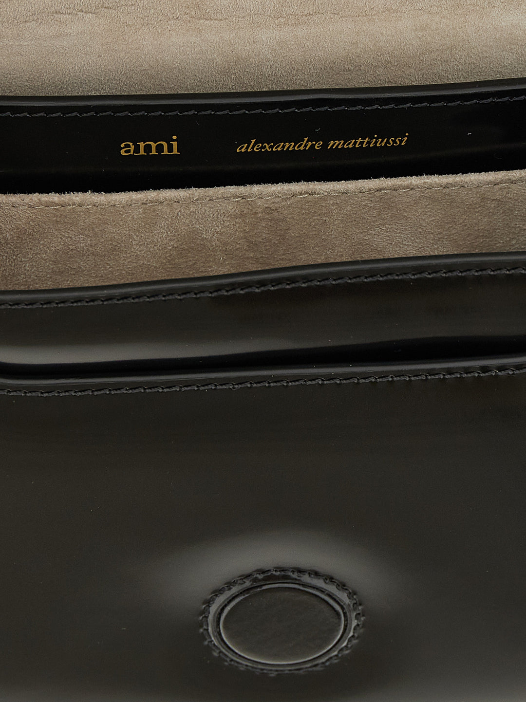 Ami Paris Paris Paris Hand Bags - Black | c4abfc9dac3ba3970ccd979db65da154810fb58a