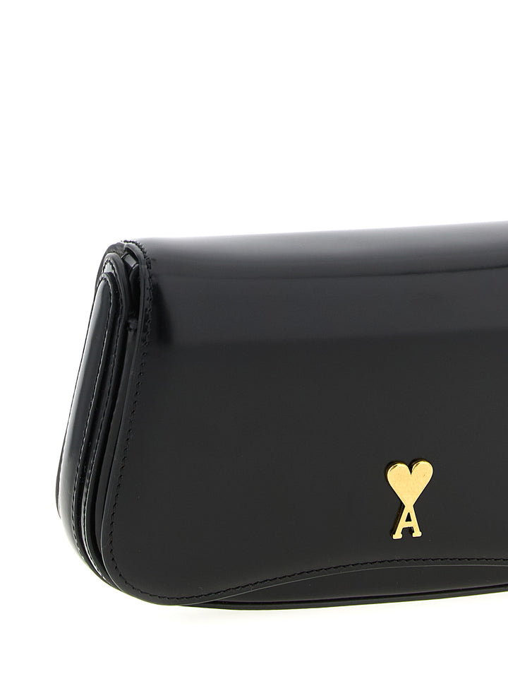 Ami Paris Paris Paris Crossbody Bags - Black | 0e3a1d479928b86eedaf99c82ecbf97a11169564