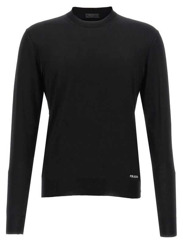 Silk Sweater Sweaters And Cardigans Black