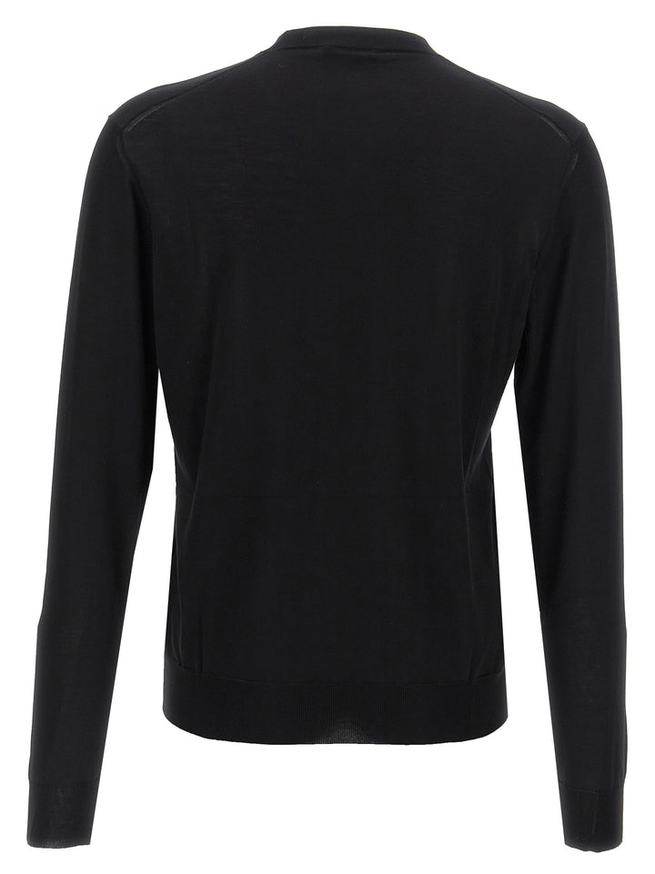 Prada Silk Sweater Sweaters and Cardigans - Black | 40f2c254ef4247171a2a439f645120455e067e49