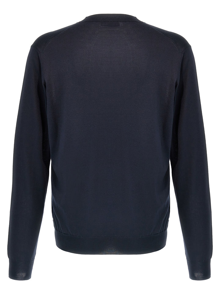 Prada Silk Sweater Sweaters and Cardigans - Blue | ef3b74e3dee4df518295f972eeceb69a4aad61aa
