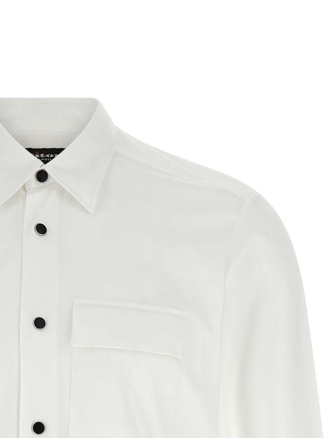 Kiton Buba Shirt and Blouse - White | 54eefd3261250fd7fe5dcc1cdf95d62c53f1d159