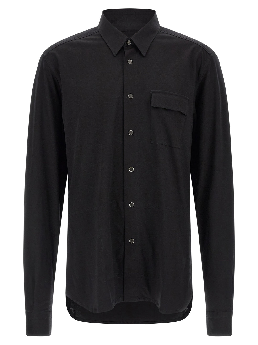 Kiton Buba Shirt and Blouse - Black | f255a2672d8bebbf9aa51a0cebeed987b7d45a03