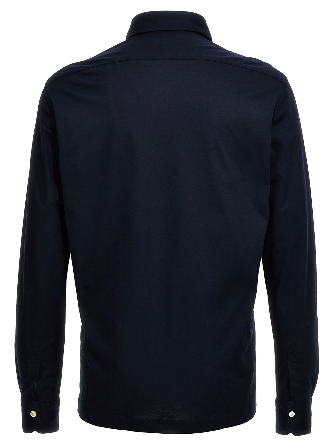 Long Sleeve  Shirt Polo Blue