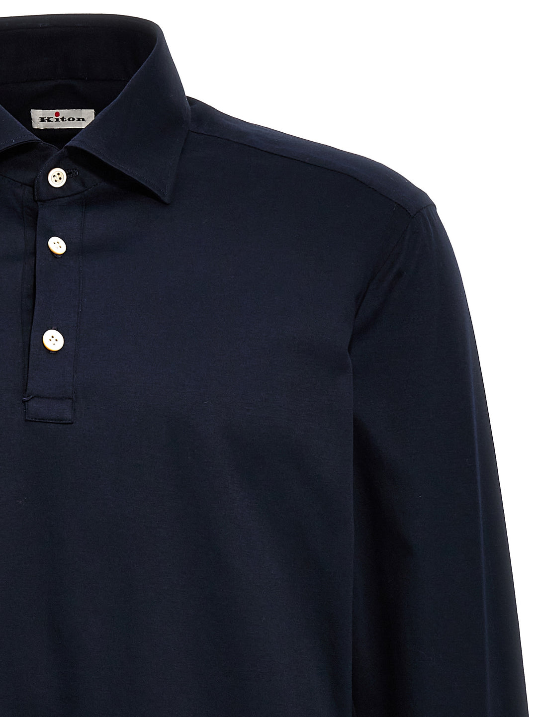 Long Sleeve  Shirt Polo Blue