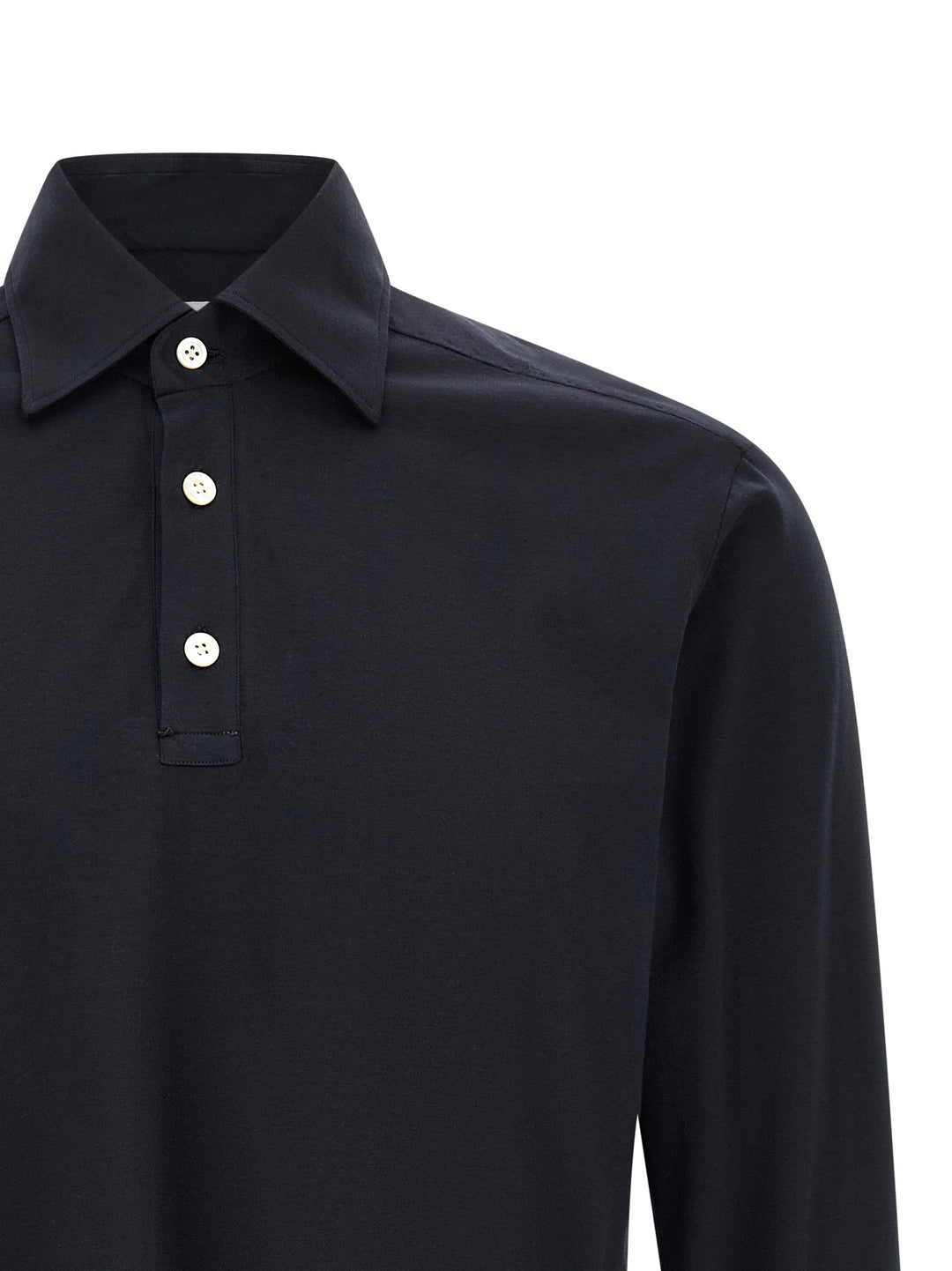 Kiton Positano Polo - Blue | 26884981c4ba194024450d26d2c502c507acabbd