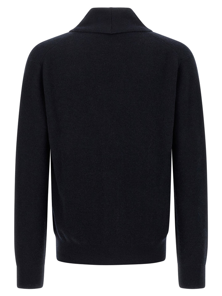 Brioni Cashmere Cardigan Sweaters and Cardigans - Blue | f3b2eb0f0fc559355407b46dfbc2df5f5b6424da