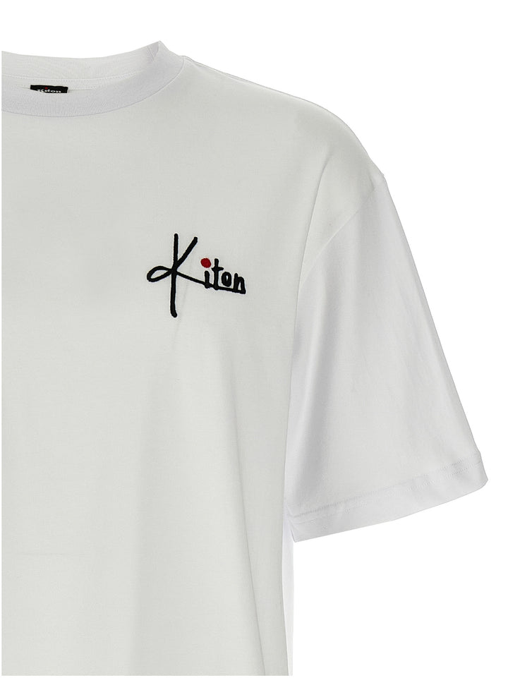 Embroidery Logo T-Shirt White