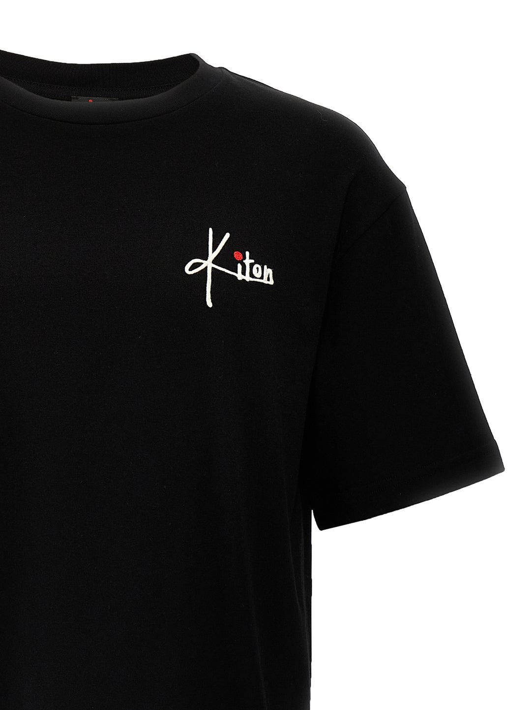 Embroidery Logo T-Shirt Black