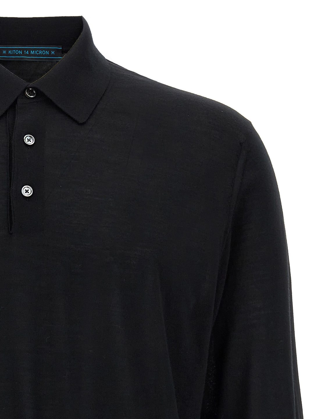 Kiton Ciro Polo - Black | 6f463cb6ea56e8d096a458067e912280623ad85e