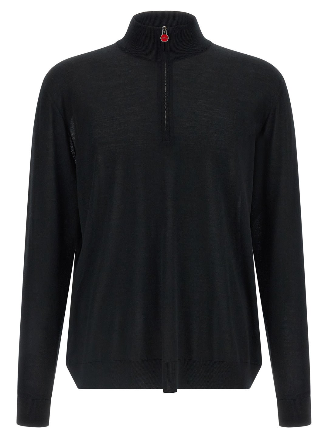 Kiton Half-Zip Sweater Sweaters and Cardigans - Black | cba228971da978df9b1919fd79473c2802b14baf