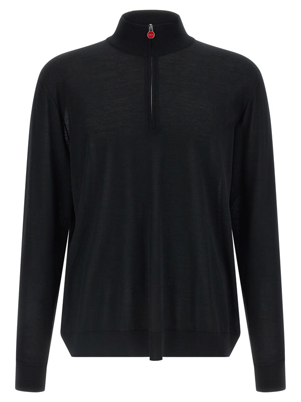Half-Zip Sweater Sweaters And Cardigans Black