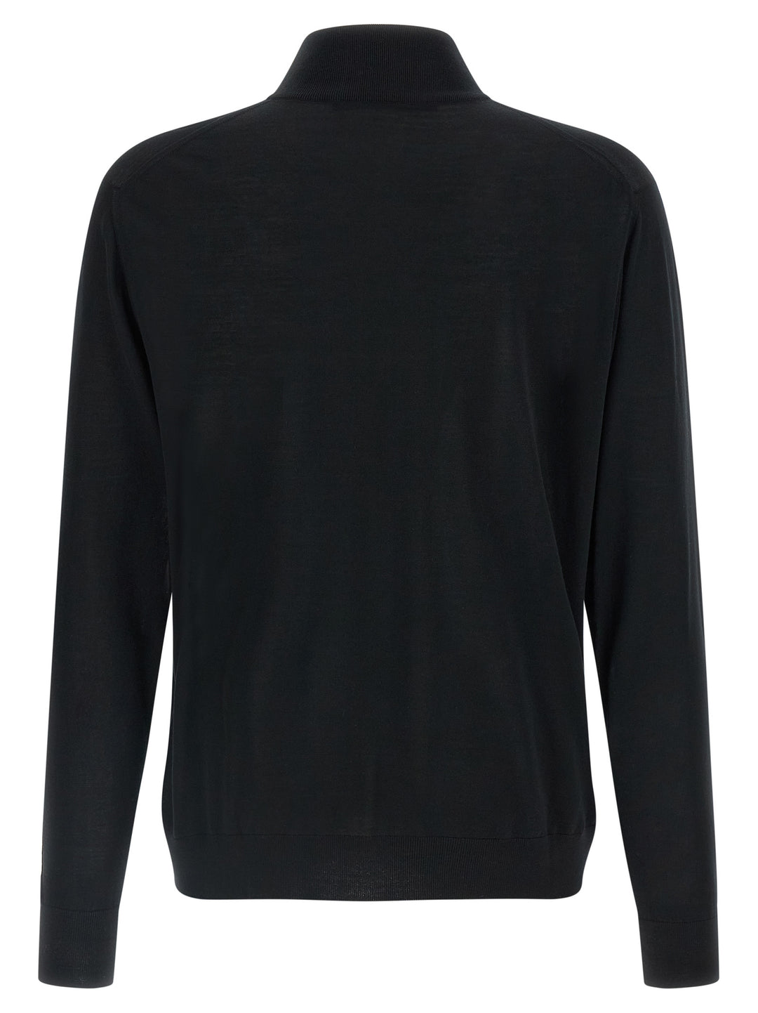 Kiton Half-Zip Sweater Sweaters and Cardigans - Black | 61d7258b7446c8d8a12228d08a24fe70b81e6029