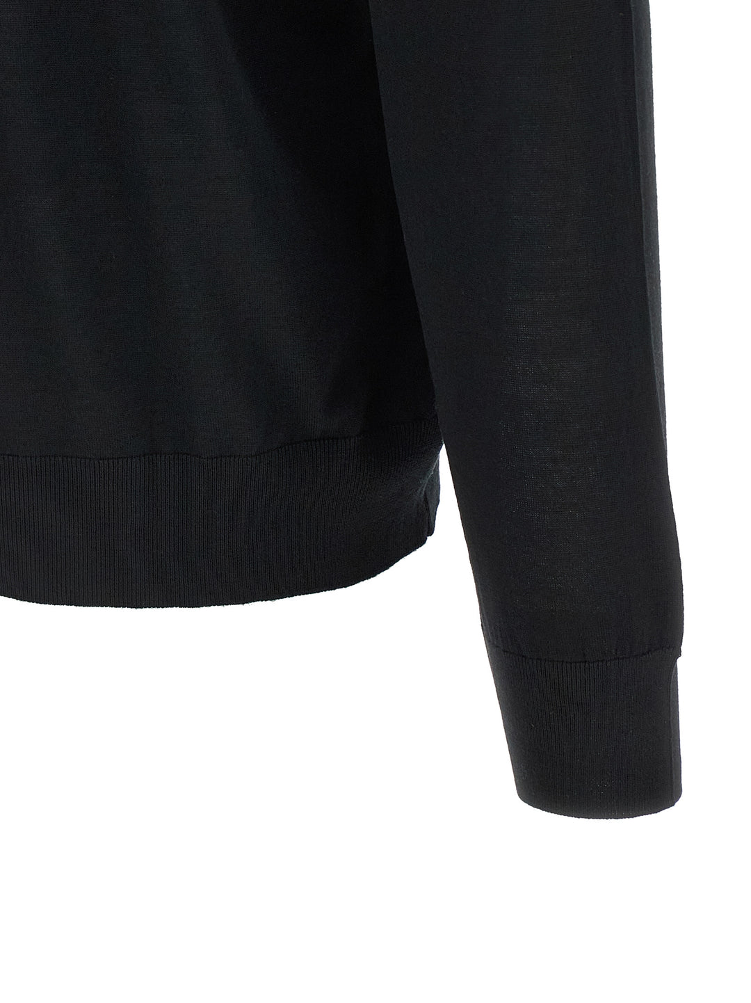 Kiton Half-Zip Sweater Sweaters and Cardigans - Black | 08951ff6b17e0191f73917f555e9089caf3dec7d