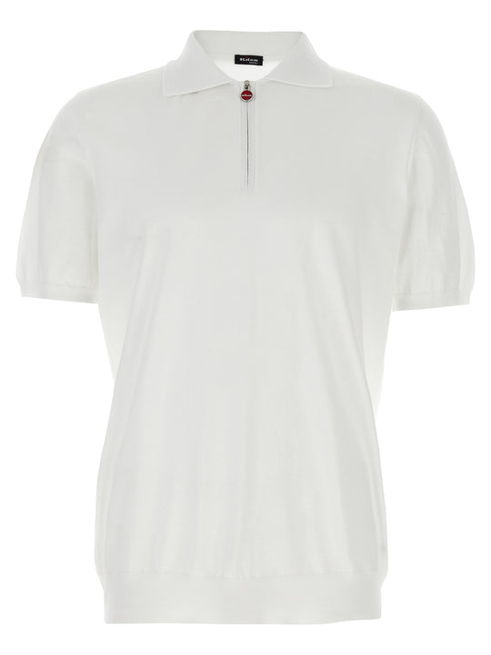 Honeycomb Shirt Polo White