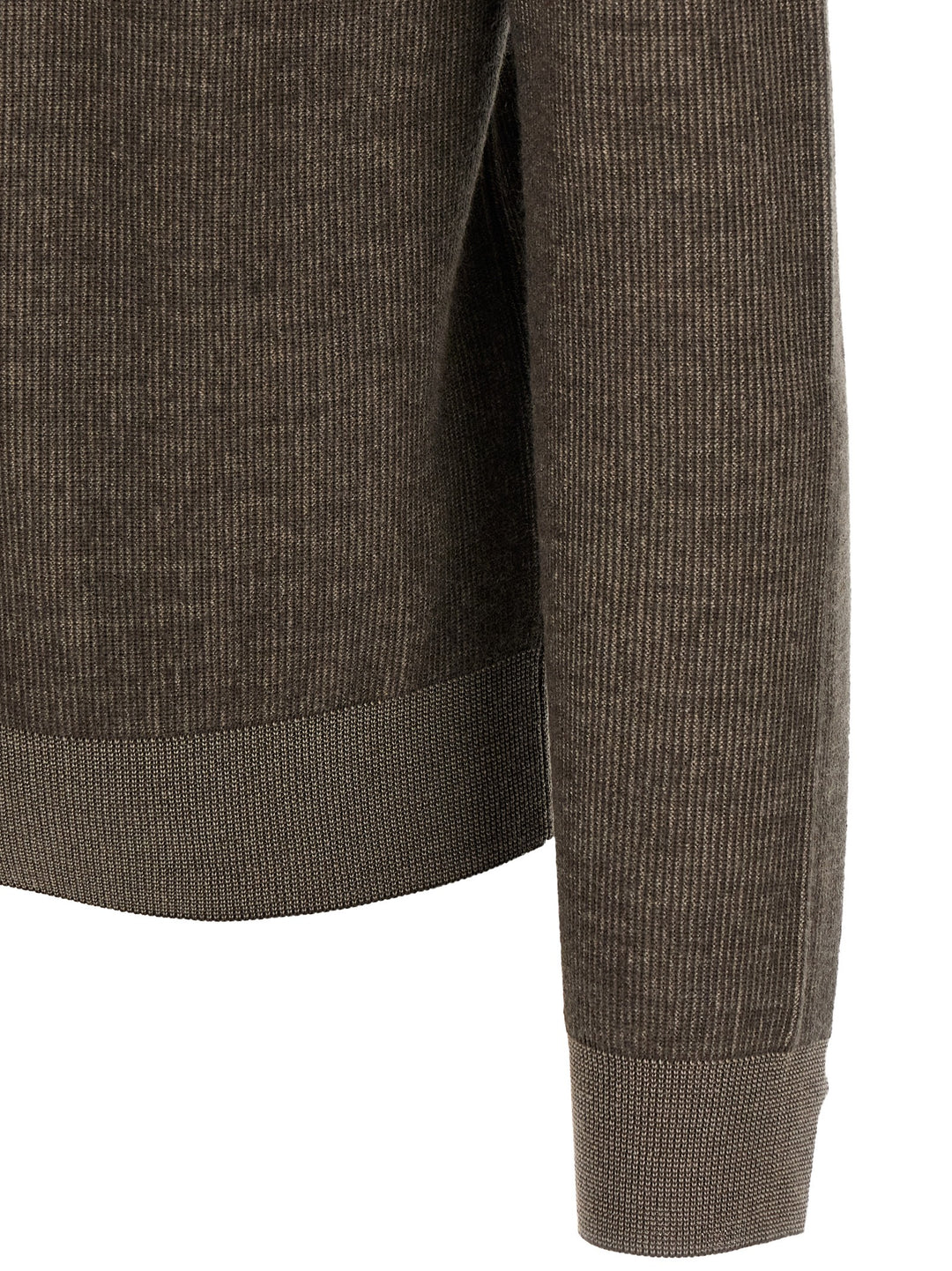 Brioni Vanisé Weave Sweater Sweaters and Cardigans - Brown | 75c0ffba9ea2c262d61d5c4aa541018c6c80d479