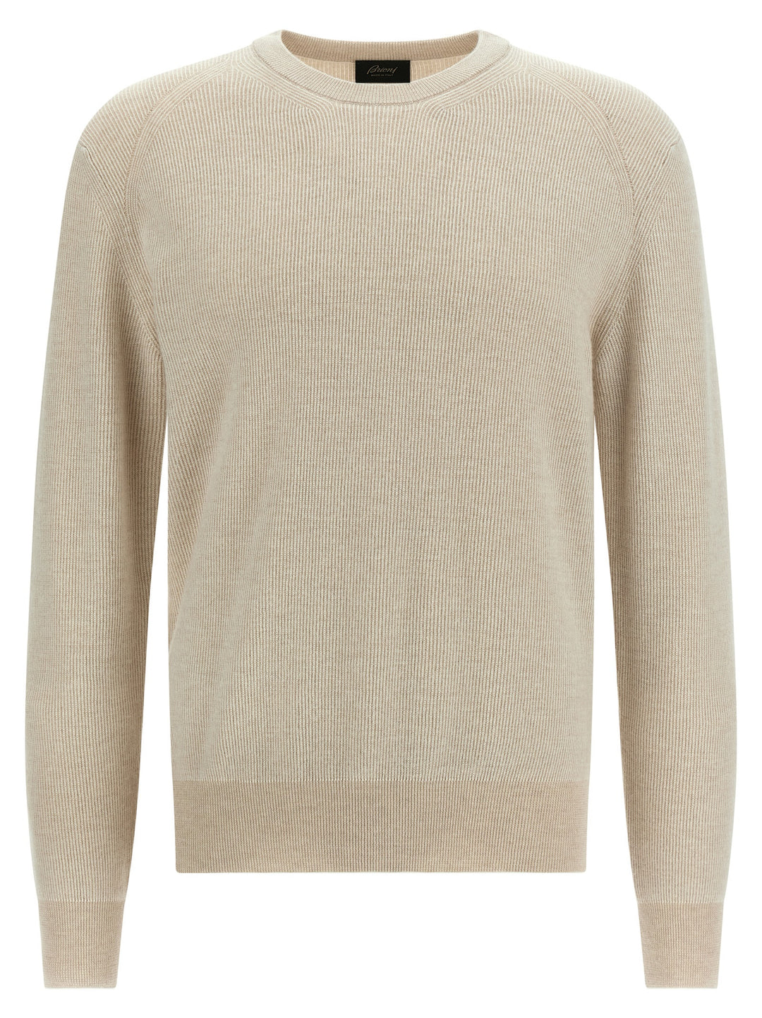 Brioni Ribbed Sweater Sweaters and Cardigans - Beige | 6183e4e865ffb7d158a91eb1f21d7cb0759328c1