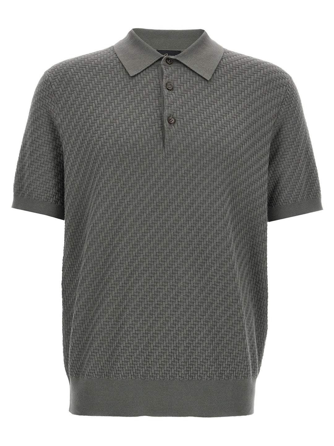 Knitted  Shirt Polo Green