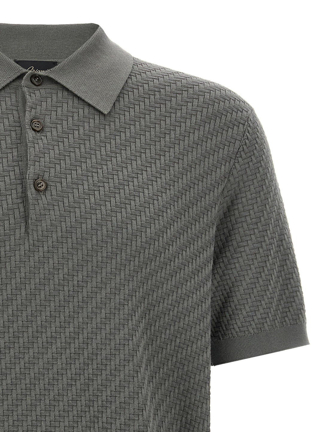 Knitted  Shirt Polo Green