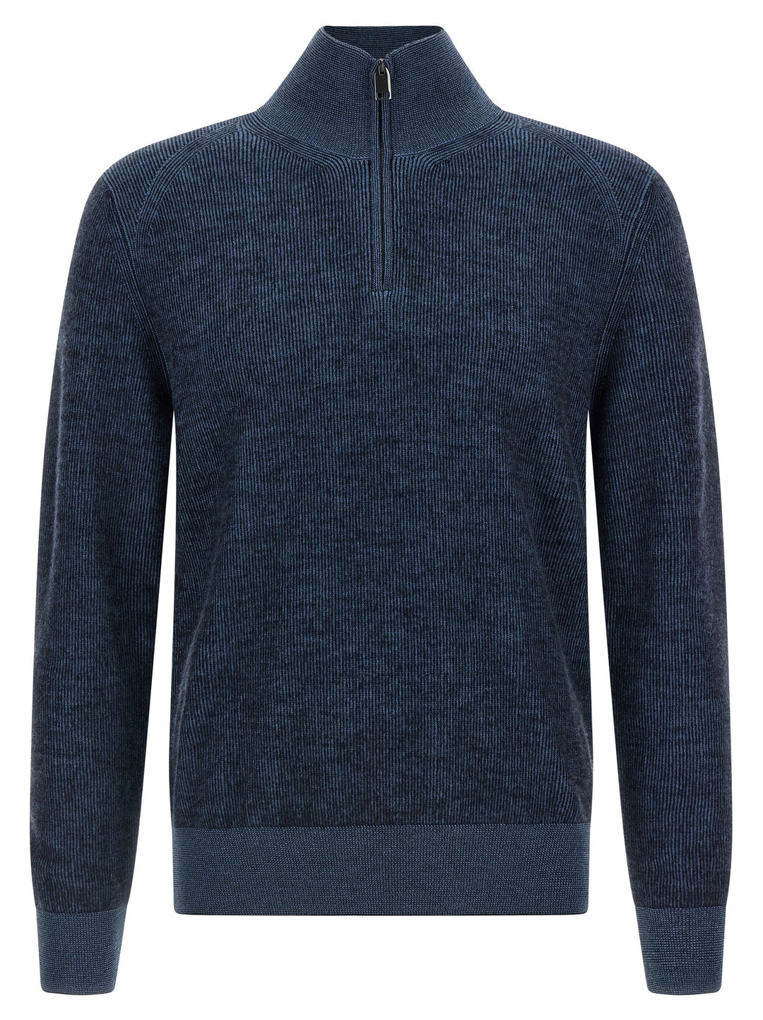 Brioni Half Zip Sweater Sweaters and Cardigans - Blue | 1fd619f619d85e9c940d3ed1cb6f564880d45371