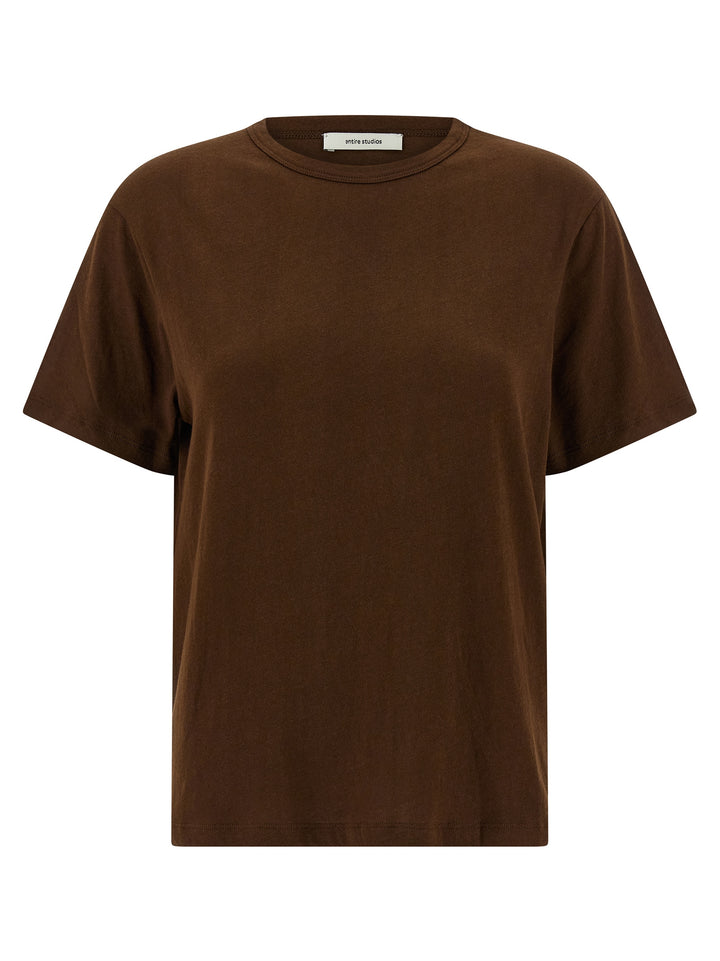 Entire Studios Mini Tee T-shirt - Brown | a527da286291864de5270550ca4dbf05587fdd07