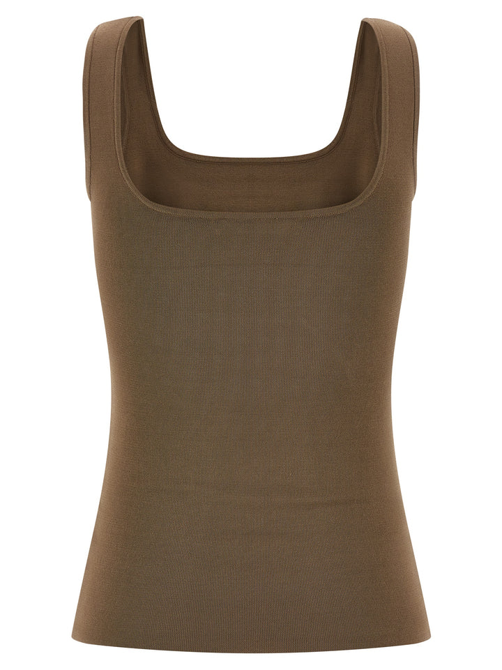 Entire Studios Viscose Top Tops - Beige | 03539f4d85b8a06e945e2c17628d3f9fd0ef0e3f