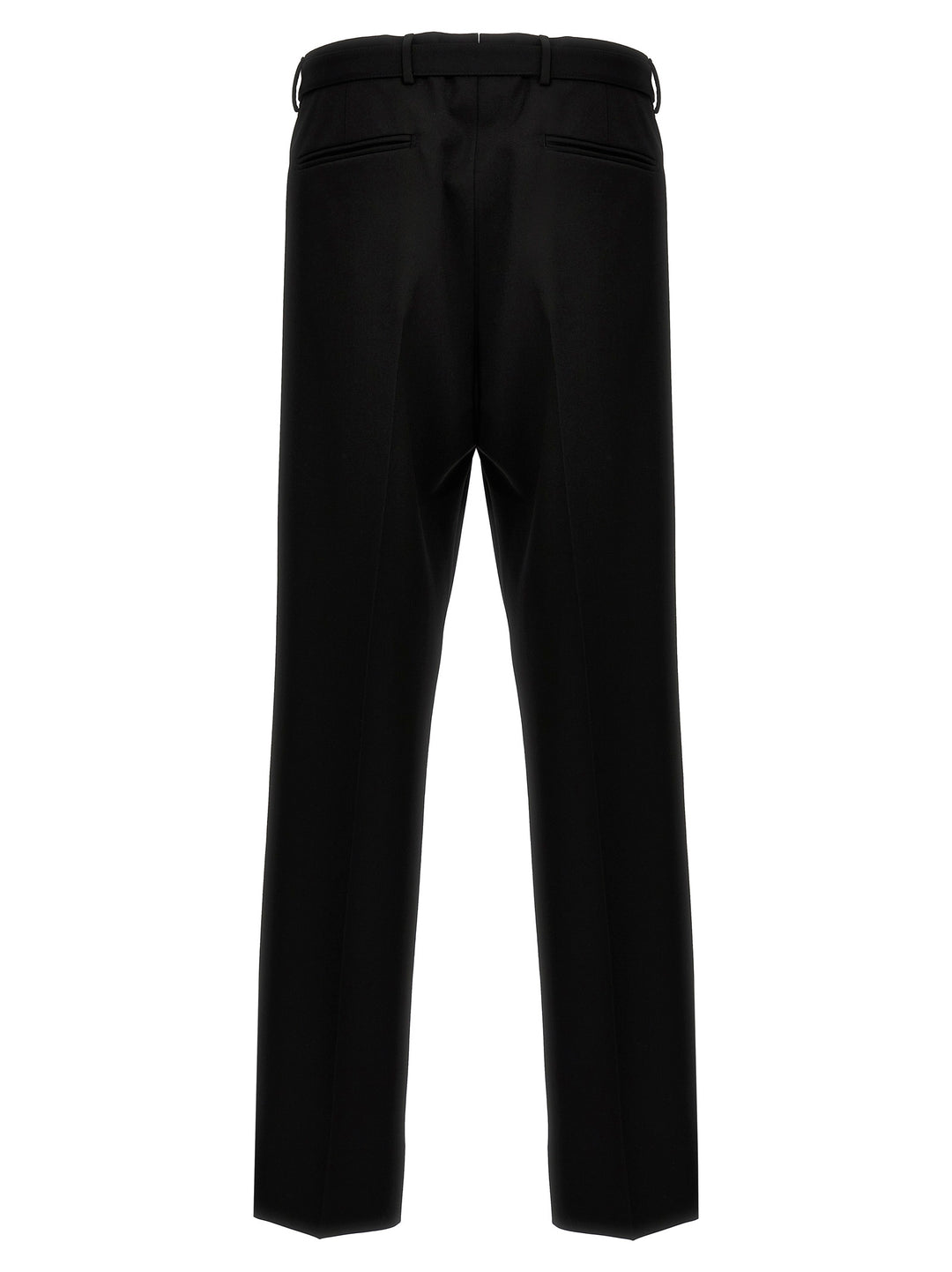 Prada Wool Tailored Trousers Pants - Black | b747be77cdda678a6c7d2d12689e1c09e87d0c71