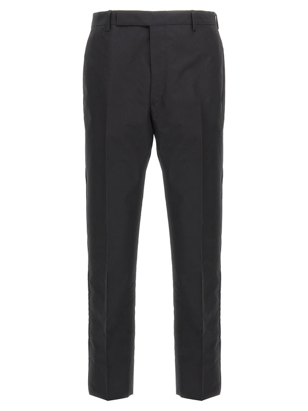 Cotton Trousers Tec Pants Black