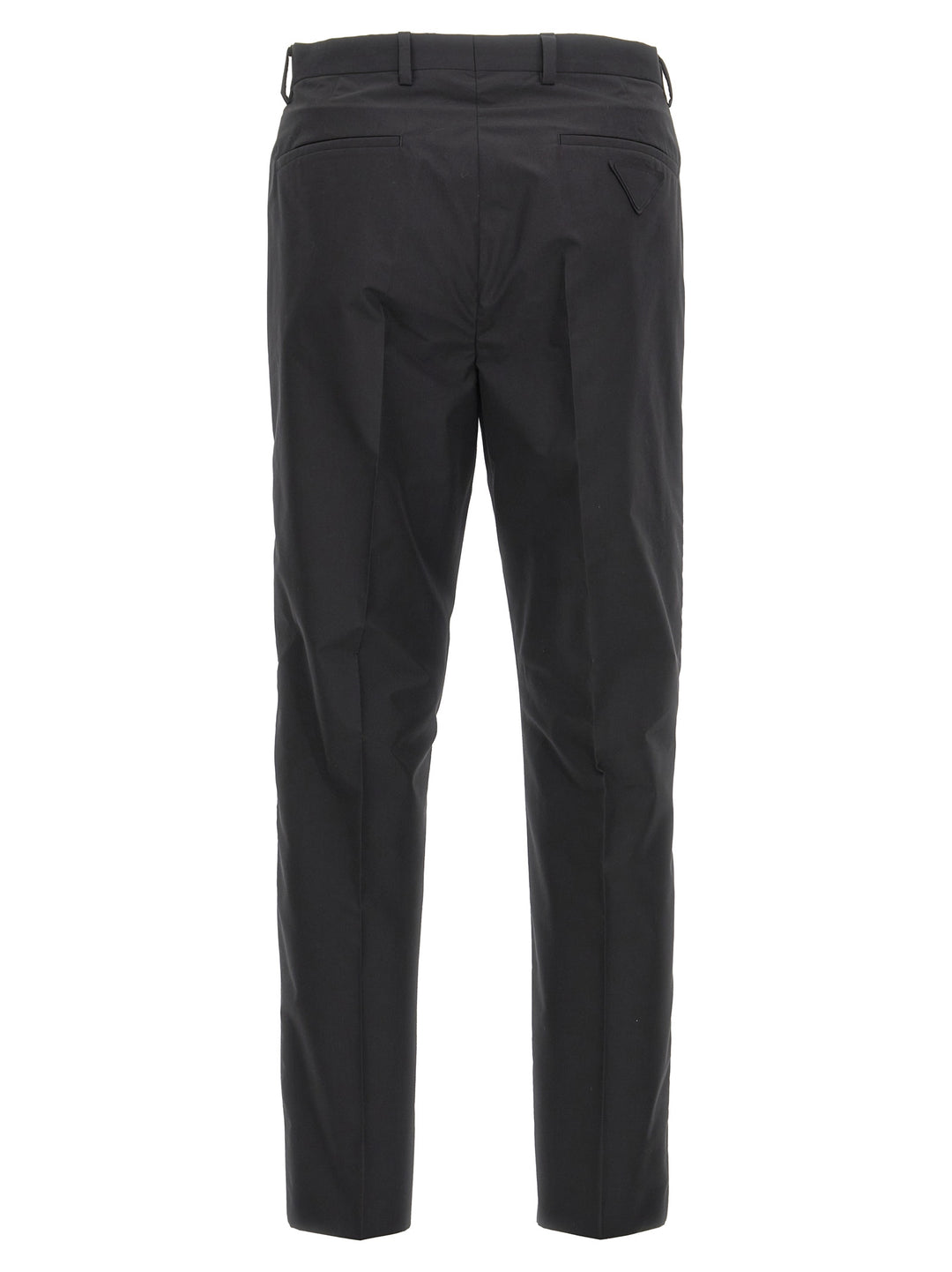 Prada Cotton Trousers Tec Pants - Black | b3572a0f53fbcaf583301bcd13e95e92035b4a88