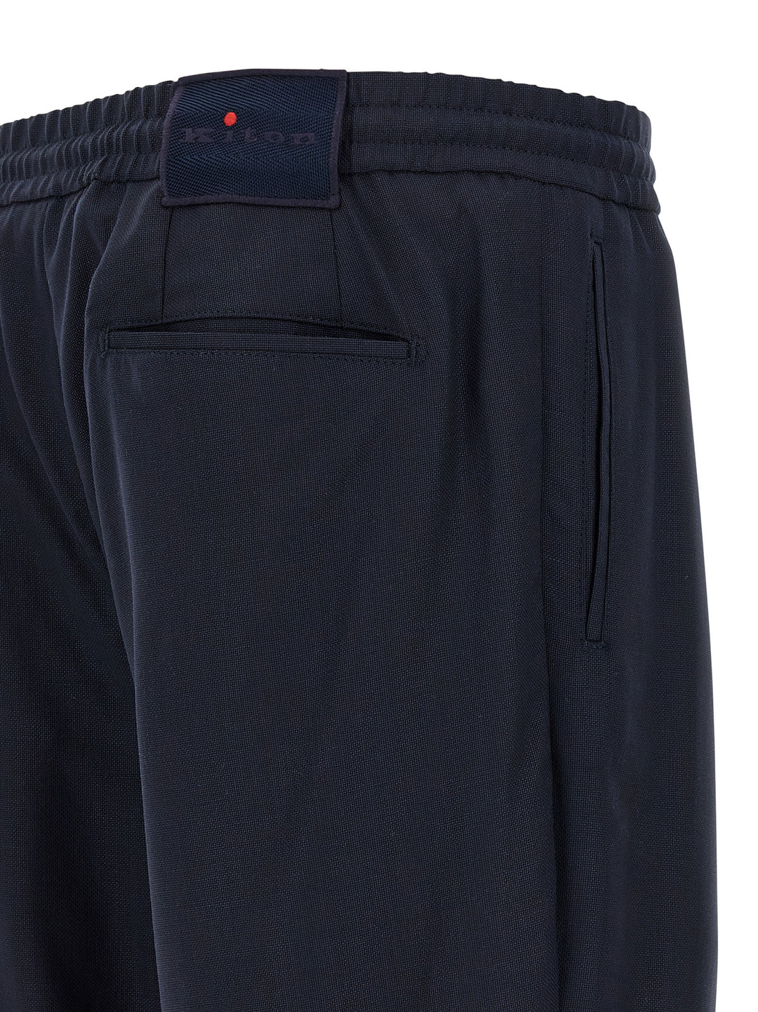 Kiton Pull-On Pants - Blue | c77b715c7e4551fd2e01b998f6c40ea8de49f1ce