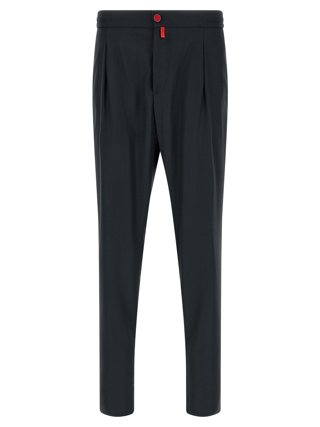 Kiton Red Button Pants - Blue | 32cf7cfa9191cbc8eb87bdaafbc48cdf6506172a