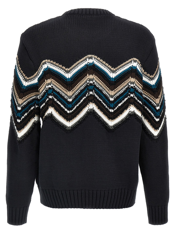 Zig Zag Sweater, Cardigans Multicolor