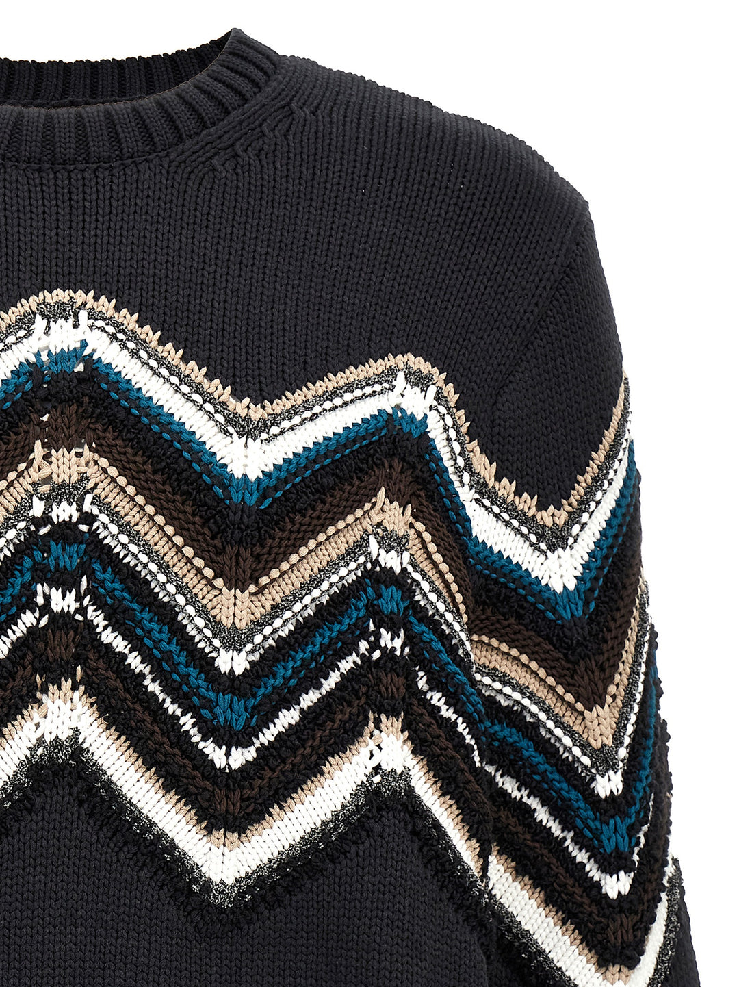 Zig Zag Sweater, Cardigans Multicolor