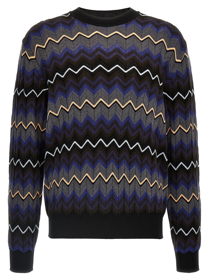 Zig Zag Sweater, Cardigans Multicolor